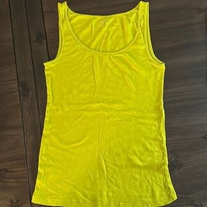 LOFT yellow green tank